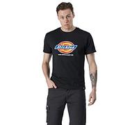 Dickies - T-Shirt Homme Denison, Col Rond, Noir, L