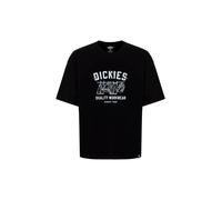 DICKIES T-Shirt 'Laundry' gris clair / noir, Taille S