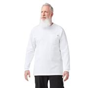 Dickies Pocket Tee L/S T-Shirt Manches Longues, Blanc (White WH), XXL Homme