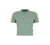 DICKIES T-shirt 'Maple Valley' jaune / vert / rouge, Taille XS