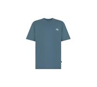 DICKIES T-Shirt 'Summerdale' pétrole / blanc, Taille L