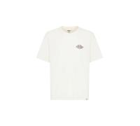 DICKIES T-Shirt 'WOOD' marron / blanc, Taille S