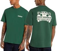 Dickies - Tee-shirt décontracté en coton - Gordonsville Tee SS Pine Needle Green pour Homme en Coton - Taille S - Vert Vert S