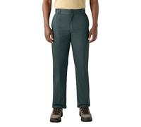 Dickies Travail à Manches Courtes Chemise Longue à Bouton d'utilité Professionnelle, Vert Chasse, XL Homme
