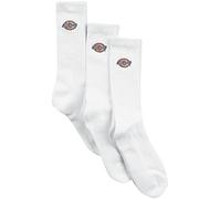 Dickies Valley Groove - Lot De 3 Unisexe Chaussettes blanc EU 39-42