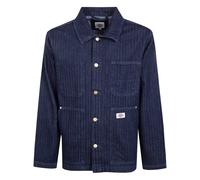 Dickies - Veste de Travail Selvedge en Chevrons - Homme - Vestes - Bleu - Taille: S