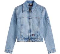 Dickies Veste en Jean Slim Lavé Bleu Décoloré