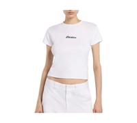 Dickies - Wellsville SS Tee - Femme - Tops - Blanc - Taille: 40 FR