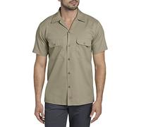 Dickies WS673 Slim Fit à Manches Courtes Flex Twill Woven pour Hommes, X-Large, Desert Sand
