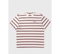 DICKIES YORK STRIPE TEE SS men Shortsleeves red|beige taille: M