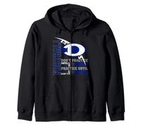 Dickinson High School Dickinson Gators Ballon de football Sweat à Capuche