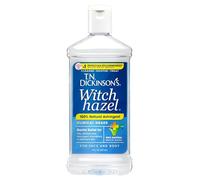 Dickinson's Witch Hazel Astringent, 8 Ounce by Dickinson's | Hamamélis pur, sans parfum, nettoie et apaise la peau, qualité clinique, pour le visage et le corps