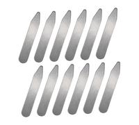 Dickly 12x Baleines de col Inserts de col pour Chemises pour Hommes Uniformes d'affaires Fiançailles, 6.35 Cm X 1 Cm X