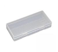Dickly 5X Mallette de Rangement de Batterie Contient 8 Piles AA Portable Couleur Claire Pratique Anti