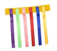 Dickly 6x Ceinture de Jeu à Tirer La Queue Saisir La Queue Jeux de Fête Jeux de Plage Jeu de Queue à Tirer Jeux de Carnaval pour Cour Arrière-cour Pique-niqu