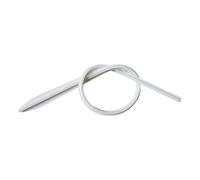 Dickly Bande de Bord de Palmes de plongée en Silicone Bande de Guidage d'eau pour Palmes de plongée en apnée, Blanc