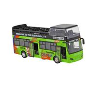 Dickly Bus de bus bus à double décerk avec des lumières et des sons pour les filles garçons, Vert