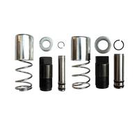 Dickly Double Pompe Horizontale à Piston, pièces de Rechange polyvalentes, Pompe à à vérin Horizontal hydraulique Robuste pour Jeu de Joints de Voiture, A et B