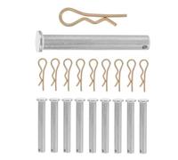 Dickly Goupilles et clips de verrouillage pour échafaudages, accessoires d'échafaudage, pièces stables, robustes et pratiques pour les professionnels, Diamètre 11mm