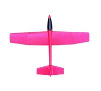 Dickly Jouet d'avion en mousse jetant l'avion en mousse, avion facile à piloter des avions extérieur jouet jouet jouet de planeur pour les enfants pour les, Rouge