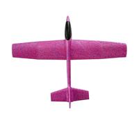 Dickly Jouet d'avion en mousse jetant l'avion en mousse, avion facile à piloter des avions extérieur jouet jouet jouet de planeur pour les enfants pour les, Violet
