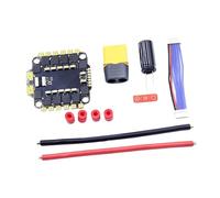 Dickly Mini quatre dans un ESC Mini FC Stack 45A 60A Quadcopter ESC 4 en 1 Brushless ESC pour Drone Aile Fixe, 60a