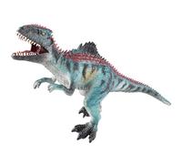 Dickly Modèle de dinosaure debout Velociraptor, jouet de dinosaure simulé, accessoires, figurine animale, modèle pour voitures, décoration de gâteau, bureau