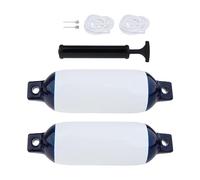 Dickly Pare-Chocs de Bateau, Pare-battages, Pare-Chocs de Quai, Pare-battages de Yacht, Pare-Chocs, Pare-battages de Bateaux Marins pour Bass Boats, 2 Ensembles de Garde-Boue de Bateau