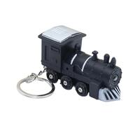 Dickly Porte-clés pendentif de Train lumineux, porte-clés de Train LED, porte-clés pour anniversaire, noir