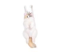 Dickly Pouchle de Chat en Peluche de Jour réaliste pour Faire du Shopping des Vacances en Cadeaux Quotidiens, Pas de Cravates