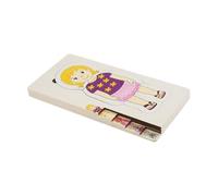 Dickly Puzzle en bois pour le corps humain, jouets, pièces du corps humain, pour voiture, voyage, Train, avion en plein air, Filles Multi Couche