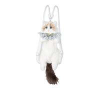 Dickly Sac à Dos en Peluche pour Chat Mignon Sac en Peluche Adorable et Tendance pour Adultes Amoureux des Chats Enfant