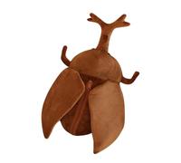 Dickly Sac à Dos en Peluche Sac en Peluche pour Animal en Peluche Drôle Doux Joli Pratique Sac en Peluche léger, scarabée rhinocéros