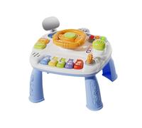 Dickly Volant jouet bébé activité Table feux de circulation préscolaire jouets éducatifs précoces jouets musicaux pour garçons cadeaux de vacances, Bleu
