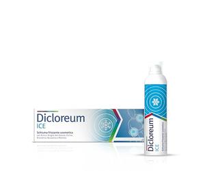 Dicloreum Ice mousse pétillante cosmétique pour le traitement des ecchymoses, fatigue musculaire et légère traumatisme, avec arnica, griffe du diable, escine, bromélaïne, boswellia et menthol, 150 ml