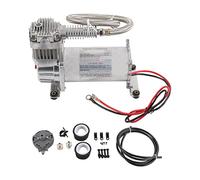 DICMIC Compresseur d'air chromé 12 V 444 C 200 PSI pour auto/moto