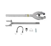 DICMIC Support réglable de 68,6 à 91,4 cm absorbant les chocs, support de tête robuste, support de moteur, support de rouleau et remorque