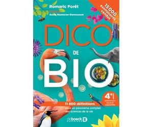 Dico de Bio 2020 - Annie Mamecier-Demounem - De Boeck Supérieur - broché - Dictionnaire et encyclopédie