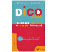 Dico Plus - Dictionnaire Allemand-Français Français-Allemand