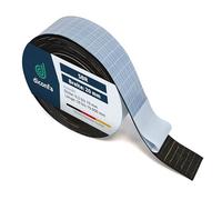 diconfa Bande de Caoutchouc AUTOCOLLANTE 20mm 2cm de Large - ÉPAISSEUR 0,5mm à 10mm Longueur 0,05 à 10m ==> 5000mm 500cm de Long, 2mm épais - Tapis en Caoutchouc au mètre Fortement adhésif
