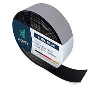 diconfa Bande de Caoutchouc AUTOCOLLANTE 40mm 4cm de Large - ÉPAISSEUR 0,5mm à 10mm Longueur 0,05 à 10m ==> 5600mm 560cm de Long, 4mm épais - Tapis en Caoutchouc au mètre Fortement adhésif