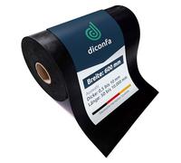 diconfa Bande en Caoutchouc SBR 600mm Large 2450mm de Long 6mm épais | fabriqué SUR MESURE - ÉPAISSEUR : 3 à 20mm - LONGUEUR : 0,05 à 10m - Tapis en caoutchouc de sol antidérapant Support