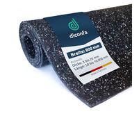 diconfa Tapis de Protection des constructions Largeur 800 mm 80 cm 0,8 m - ÉPAISSEUR 3 à 20mm - Longueur 0,05 à 10m - SÉLECTION : 650 mm 65 cm 0,65 m de Long, 6 mm Caoutchouc antidérapant