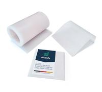 diconfa Tapis en silicone Plaque en silicone SUR MESURE - ÉPAISSEUR 0,5mm à 10mm - LARGEUR/LONGUEUR 50mm à 1200mm - SÉLECTION : 150mm x 100mm x 0,5mm (15cm x 10cm x 0,05cm) transparent