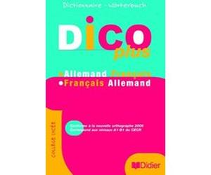 Dicoplus dictionnaire bilingue Allemand / Français - Livre Hinrich John (Auteur), Barbara Skoda (Auteur)