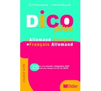 Dicoplus dictionnaire bilingue Allemand / Français - Livre - Hinrich John - Didier - broché - Dictionnaire et encyclopédie
