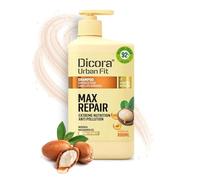 DICORA URBAN FIT Dicora Uf Shampoo Max Repair 800 ml pour tous types de cheveux, soin capillaire quotidien, application facile