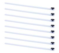 DICOSMETIC 8 Coupe Curseur Plastique 13" Coupe Diapositives Réutilisables pour Film Alimentaire Auto Adhésif de Remplacement pour Papier Ciré en Aluminium