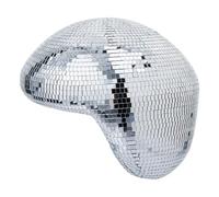 DICOSMETIC Boule disco fondue de 20,3 cm - Sculpture disco créative - Boule miroir étincelante - Esthétique - Cadeau d'intérieur - Décoration maximaliste pour la maison, le bureau