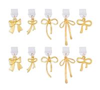 DICOSMETIC Dust Plug Charms Bulk Type-C Charging Port Charm Cell Phone Charm Plug Cover Plastic Dust Plugs with Alloy Resin Glass Charms USB C Port Cap Protector Pendants for Earphone Cellphone